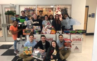 Norwich Tech Participates in Toys for Tots Drive